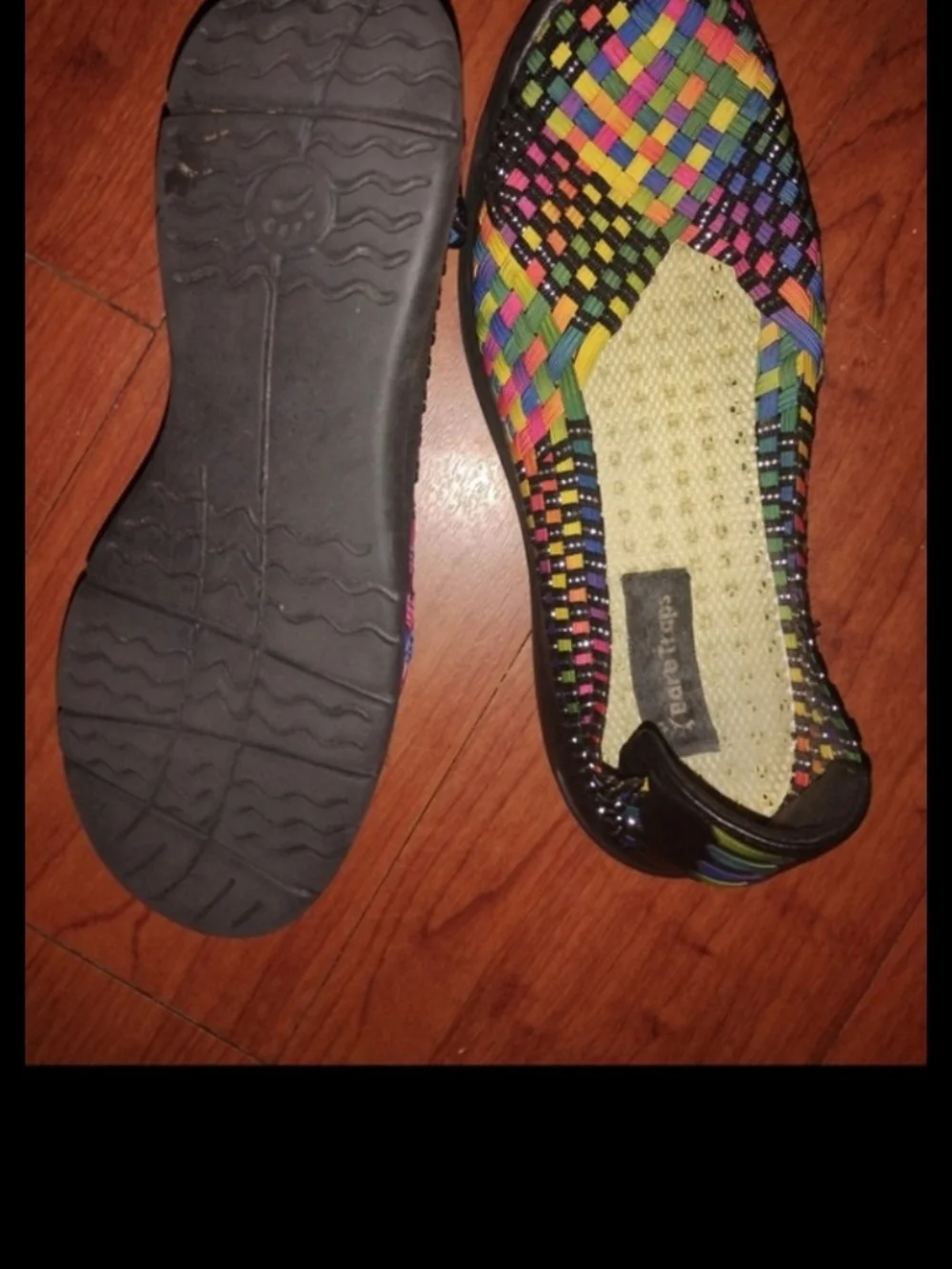 BareTraps Multicolor Woven Slip-On Loafers